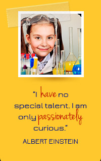 I have no special talent, I am only passionately curious- Albert Einstein